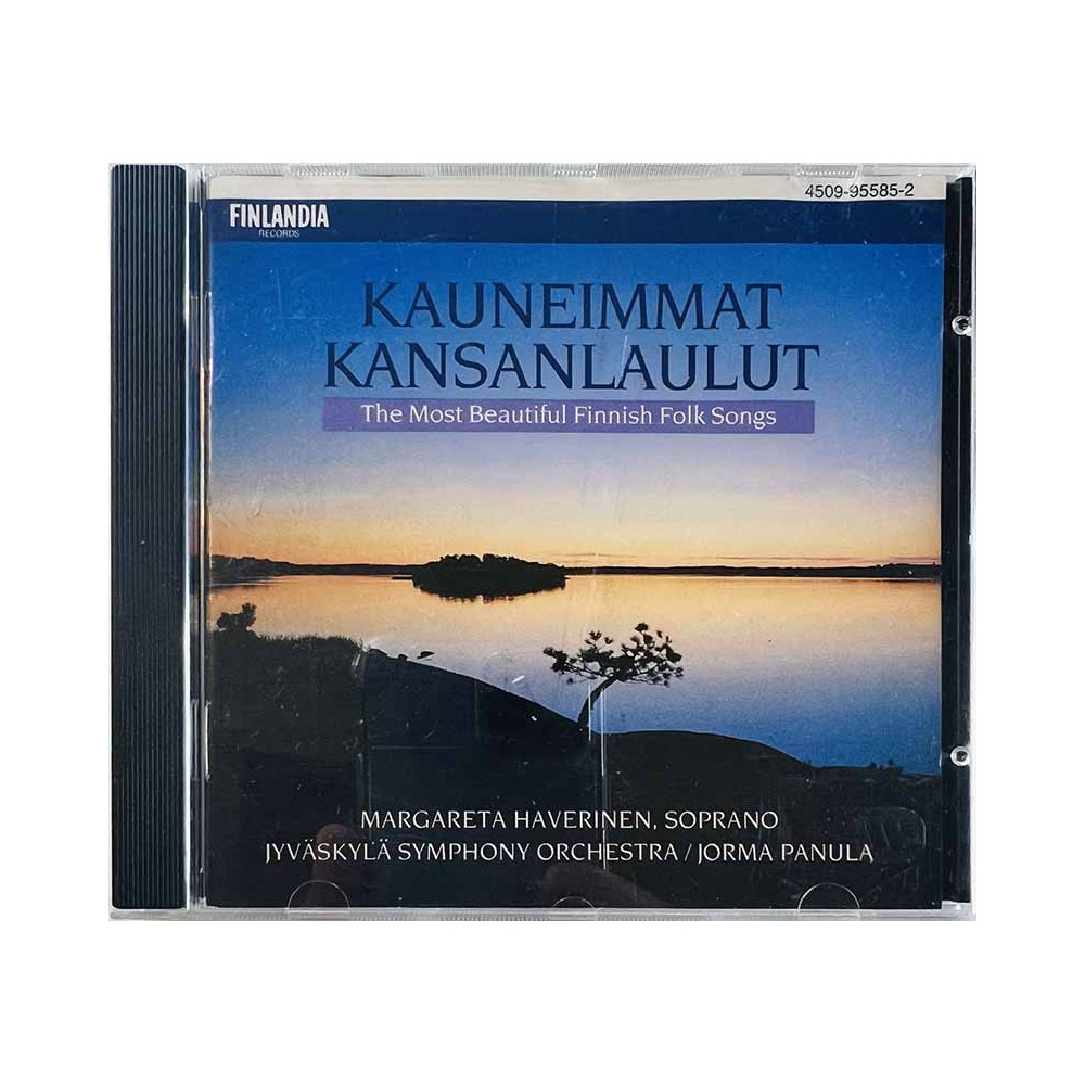 Haverinen Margareta, Jorma Panula CD Kauneimmat Kansanlaulut  kansi EX- levy EX Käytetty CD