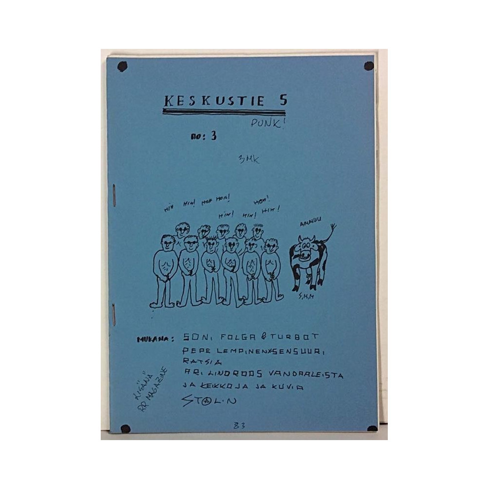 Keskustie 5 1981 No.no: 3 Fanzine Magazine