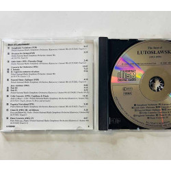 Lutoslawski CD The best of Lutoslawski  kansi EX- levy EX Käytetty CD