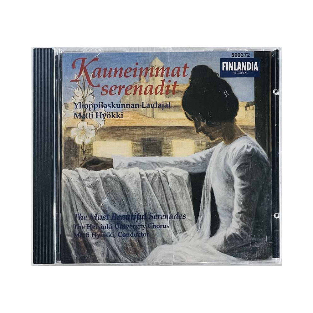 Ylioppilaskunnan Laulajat, Matti Hyökki CD Kauneimmat serenadit  kansi EX- levy EX- Käytetty CD