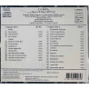 Bach Johann Sebastian, Fredrike Wagner CD Mass In B Minor, BWV 232 2CD  kansi EX- levy EX Käytetty CD