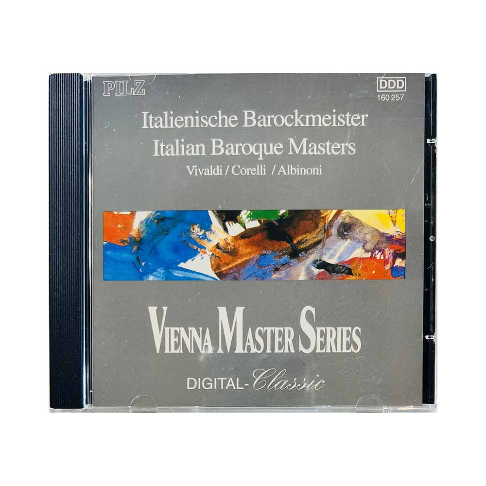 Vivaldi / Corelli / Albinoni CD Italian Baroque Masters  kansi VG+ levy EX Käytetty CD