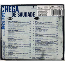 Chega de Saudade, Vagamente, Jobim CD Historia da Bossa Nova 2CD  kansi EX- levy VG+ Käytetty CD