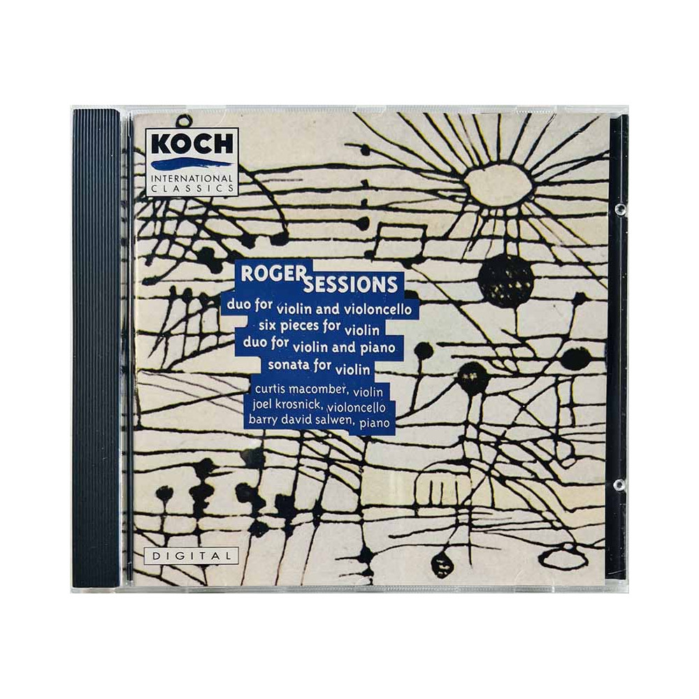 Sessions Roger CD Duo For Violin And Violoncello  kansi EX- levy EX Käytetty CD