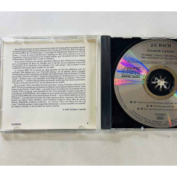 Bach Johann Sebastian CD Favourite Cantatas  kansi EX levy EX Käytetty CD