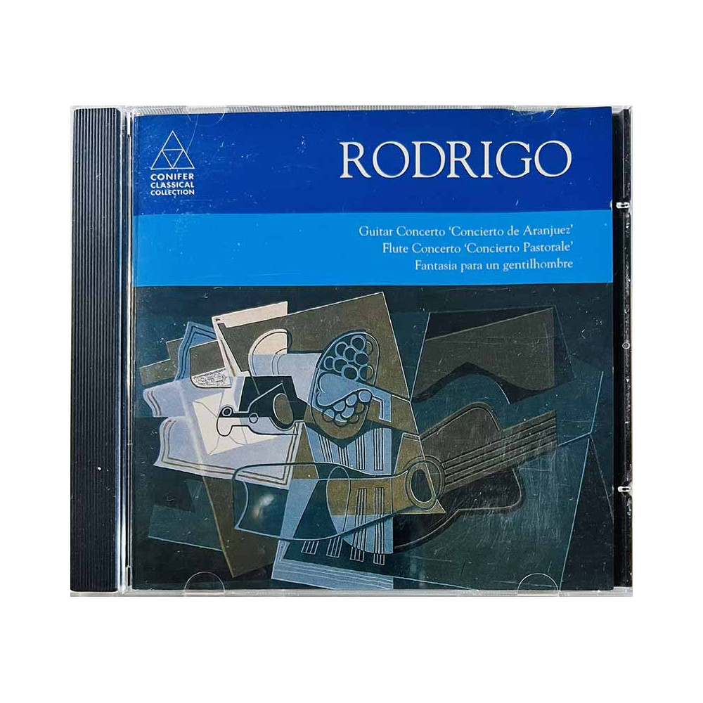 Rodrigi Joaquin CD Guitar Concerto, Concierto De Aranjuez  kansi EX levy EX Käytetty CD