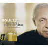 Boulez - Paavali Jumppanen CD The Three Piano Sonatas  kansi EX- levy EX Käytetty CD