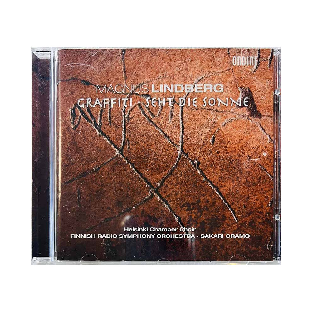 Lindberg Magnus, Sakarí Oramo CD Graffiti // Seht Die Sonne  kansi EX- levy EX Käytetty CD