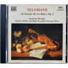 Telemann Philipp Georg 1998 8.554132 Six Sonatas For Two Flutes, Op. 2 CD Begagnat
