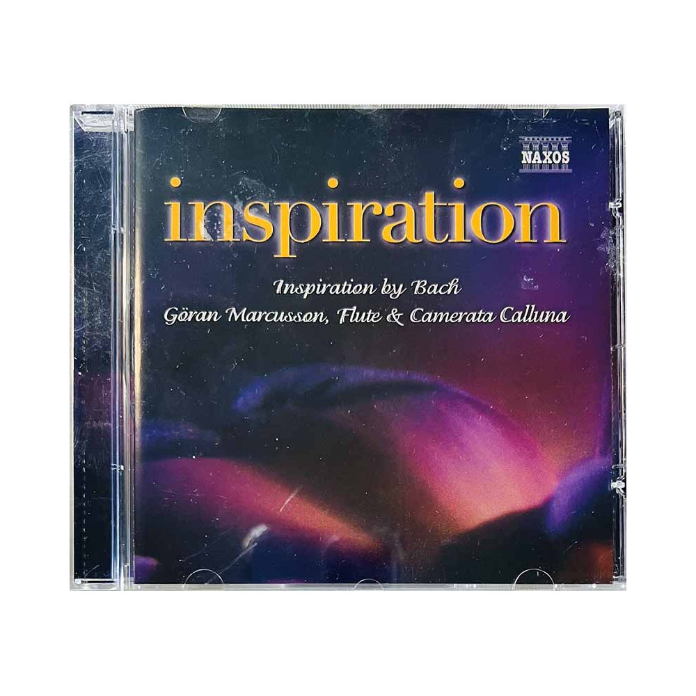 Marcusson Göran, Johann Sebastian Bach CD Inspiration  kansi EX- levy EX Käytetty CD