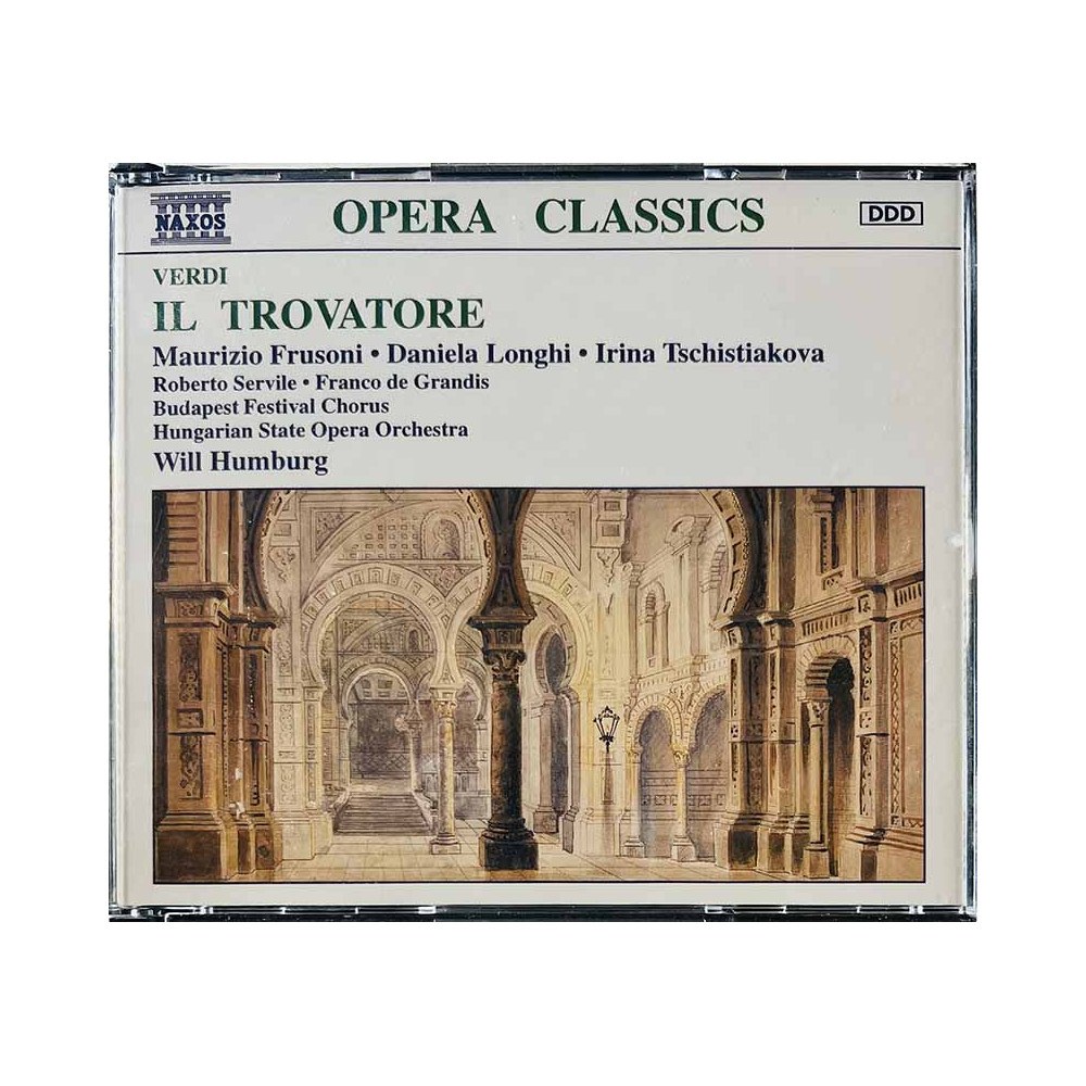 Verdi Giuseppe 1995 8.660023-24 Il trovatore 2CD CD Begagnat