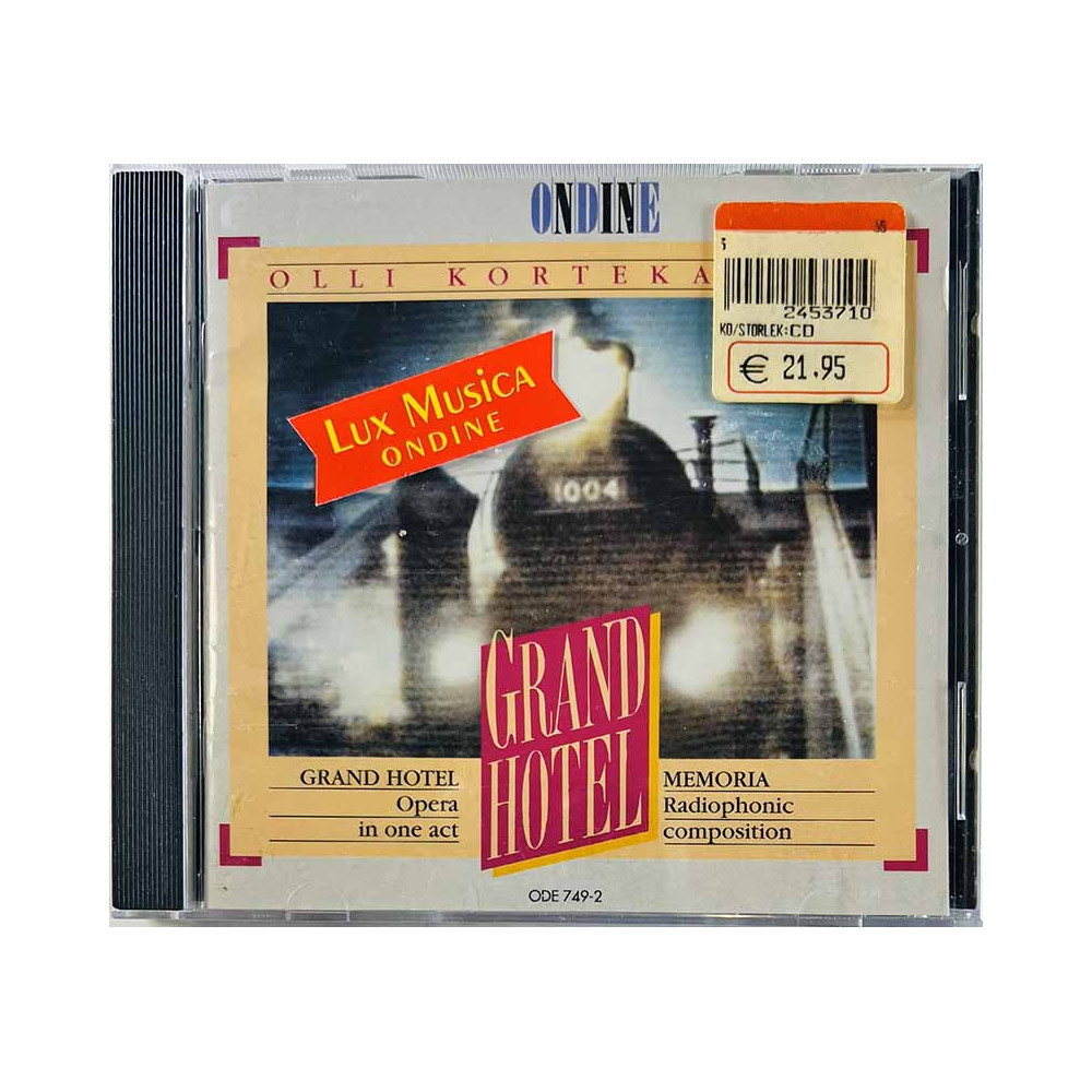 Kortekangas Olli 1990 ODE 749-2 Grand Hotel / Memoria CD Begagnat