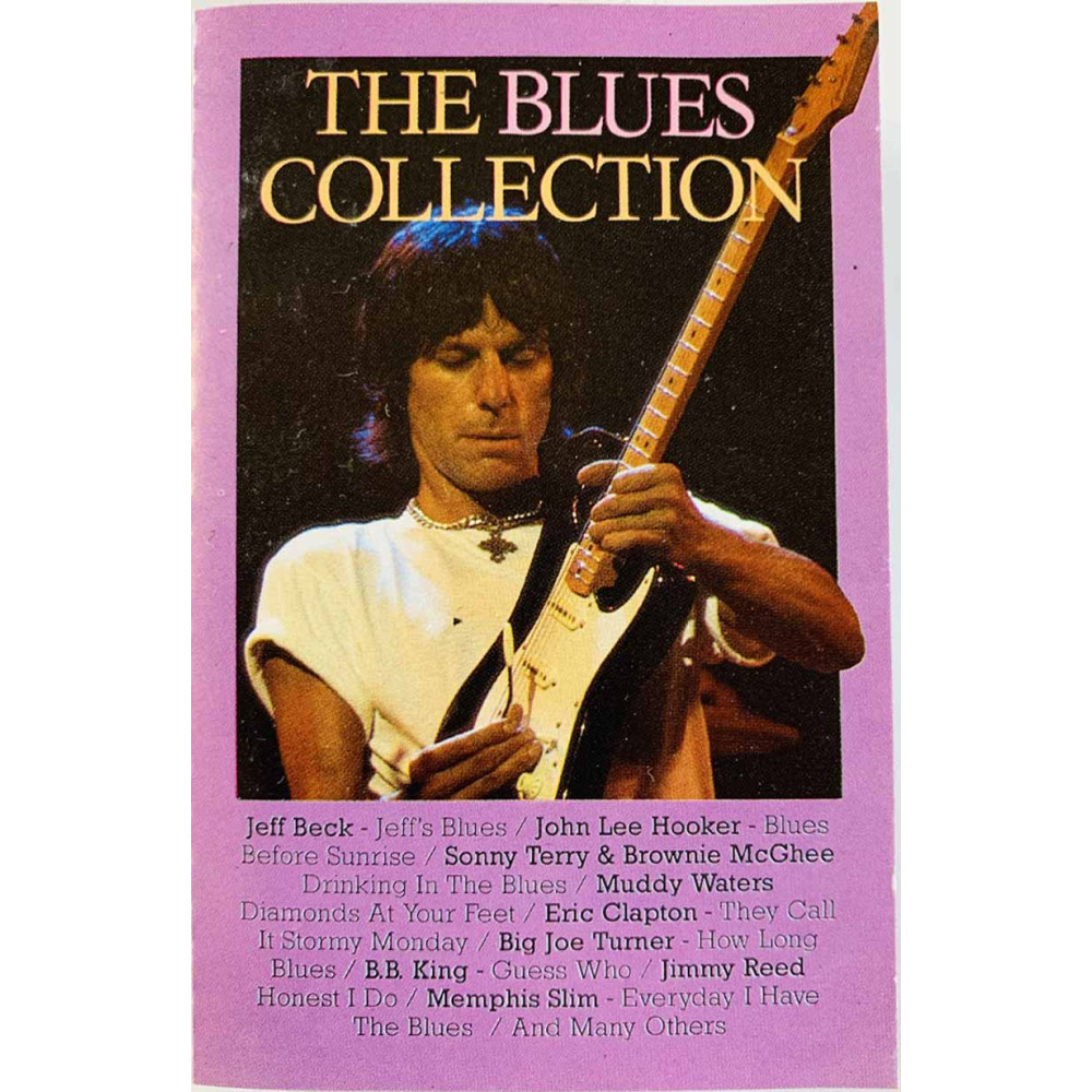 Jimmy Reed, Jeff Beck, Howlin’ Wolf ym.: The Blues Collection kansipaperi EX- , musiikkikasetin kunto EX- käytetty kasetti