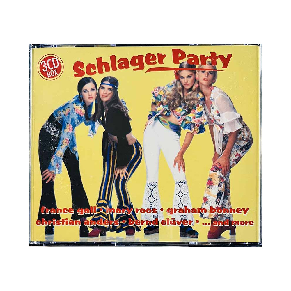 Mina, Freddy Quinn, Hanna Aroni ym. 1999 BOX 7703-2 Schlager Party 3CD CD