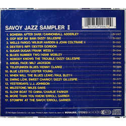 Miles Davis, Cannonball Adderley ym. CD-levy Savoy Jazz Vol.2 CD-levy