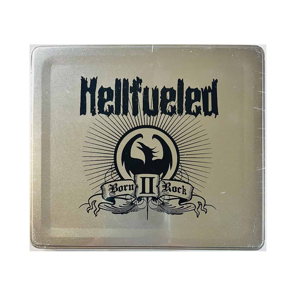 Hellfueled CD-levy Born II Rock, peltipoksissa CD-levy
