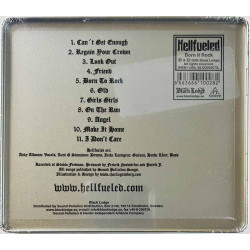 Hellfueled CD-levy Born II Rock, peltipoksissa CD-levy