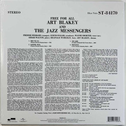 Art Blakey & The Jazz Messengers LP Free For All  vinyyli LP