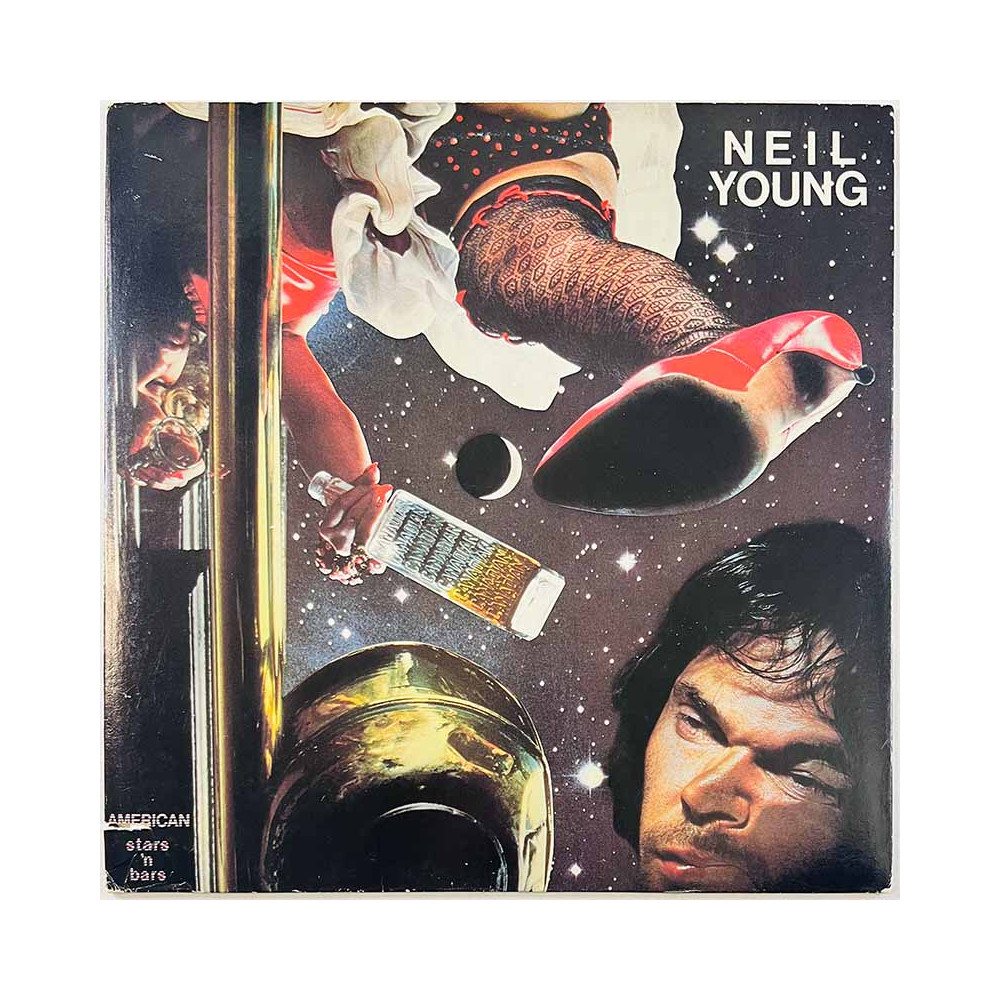 Young Neil 1977 MSK 2261 American stars ‘n bars Begagnat LP