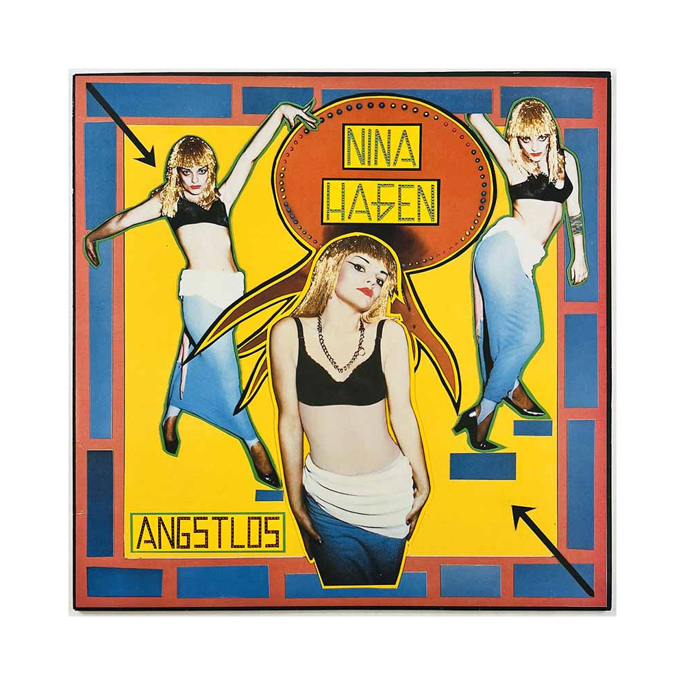 Hagen Nina 1983 CBS 25667 Angstlos Begagnat LP
