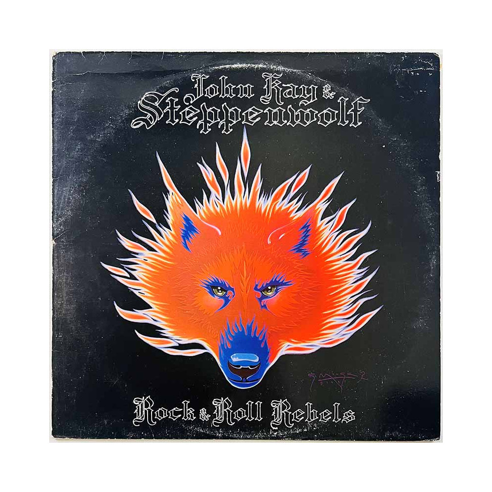 Steppenwolf LP Rock & Roll Rebels  kansi VG- levy EX- Käytetty LP