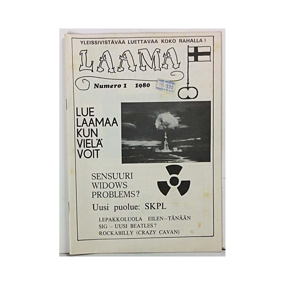 Laama: Sensuuri,Widows,Problems - begagnade magazine