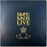 Simple Minds LP Live In The City Of Light 2LP  kansi VG levy VG+ Käytetty LP