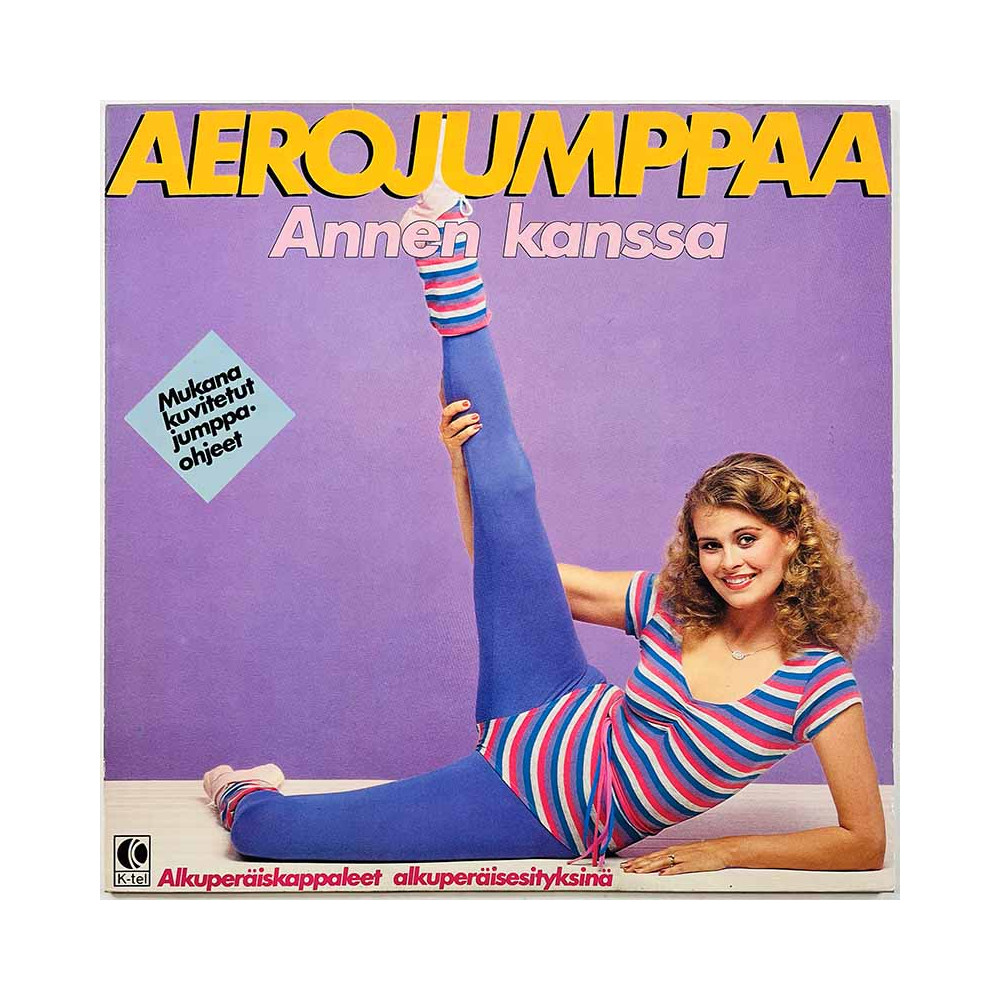 Pohtamo Anne 1983 AE-7041 Aerojumppaa Annen Kanssa + ohjeliite Begagnat LP