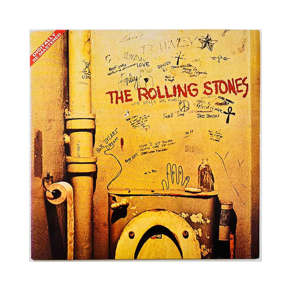 Rolling Stones LP Beggars Banquet  kansi EX levy EX Käytetty LP