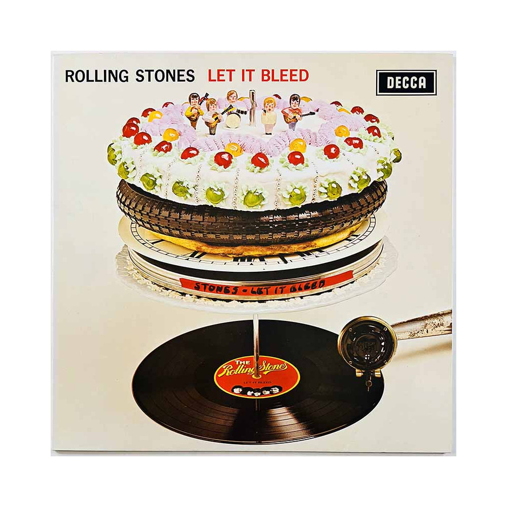 Rolling Stones 1969 SKL 5025 Let It Bleed Begagnat LP