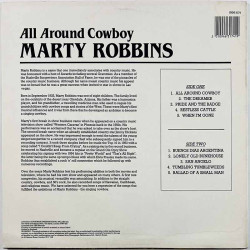 Robbins Marty LP All Around Cowboy  kansi VG+ levy EX Käytetty LP