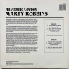 Robbins Marty LP All Around Cowboy  kansi VG+ levy EX Käytetty LP
