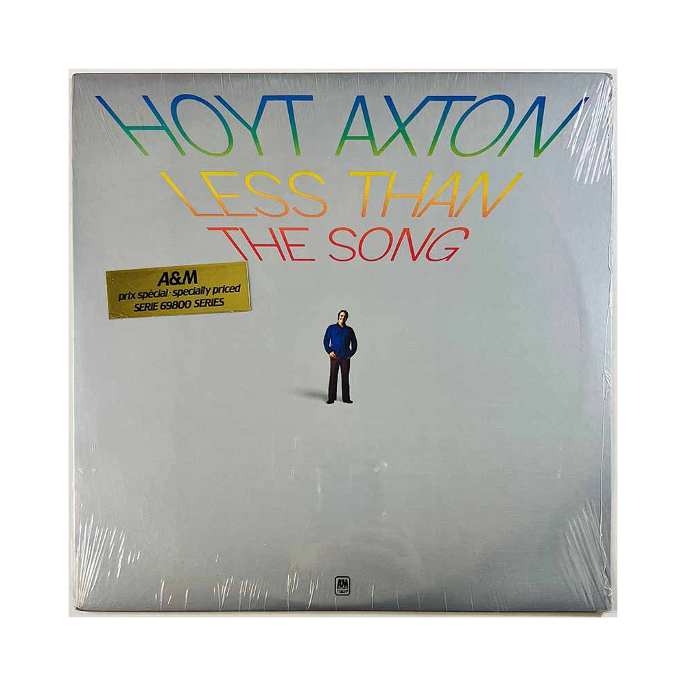 Axton Hoyt LP Less than the song  kansi EX levy EX Käytetty LP