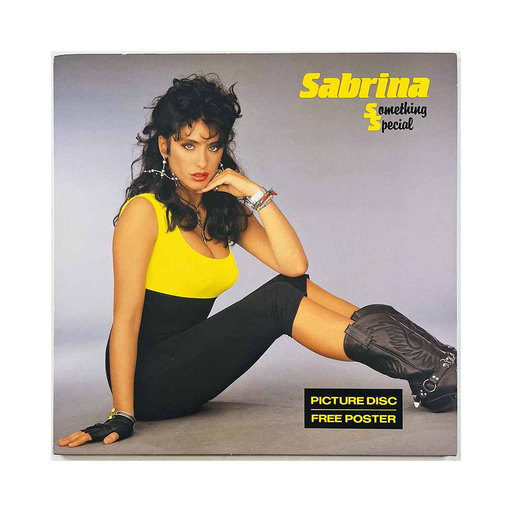 Sabrina LP Something Special picture disc  kansi EX levy EX Käytetty LP