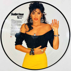 Sabrina LP Something Special picture disc  kansi EX levy EX Käytetty LP