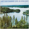 Art Van Damme LP Live in Finland  kansi EX levy EX Käytetty LP