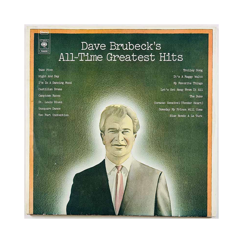 Brubeck Dave LP Dave Brubeck's All-Time Greatest Hits 2LP  kansi VG+ levy EX Käytetty LP