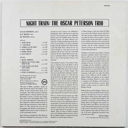 Oscar Peterson Trio 1963 2332 043 Night Train Begagnat LP