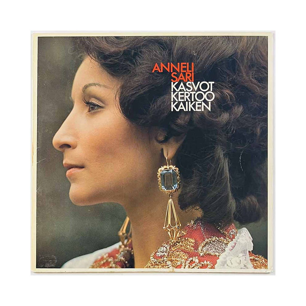 Sari Anneli LP Kasvot Kertoo Kaiken  kansi VG- levy EX Käytetty LP