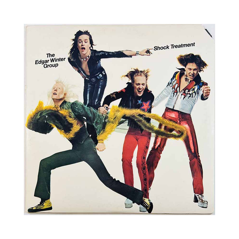 Edgar Winter Group 1974 PE 32461 Shock Treatment Begagnat LP
