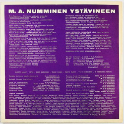 Numminen M.A. LP In Memoriam  kansi VG- levy VG+ Käytetty LP