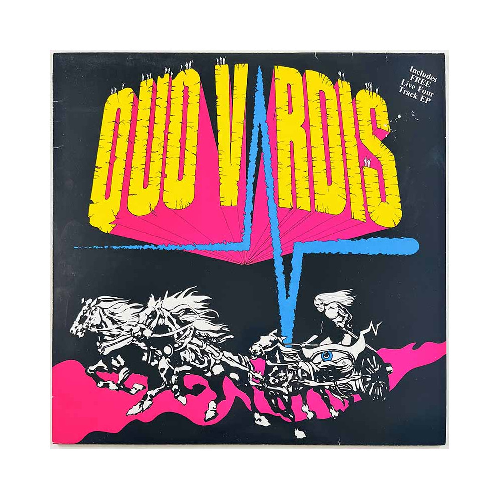 Vardis LP Quo Vardis LP + 7-inch EP  kansi VG+ levy EX Käytetty LP