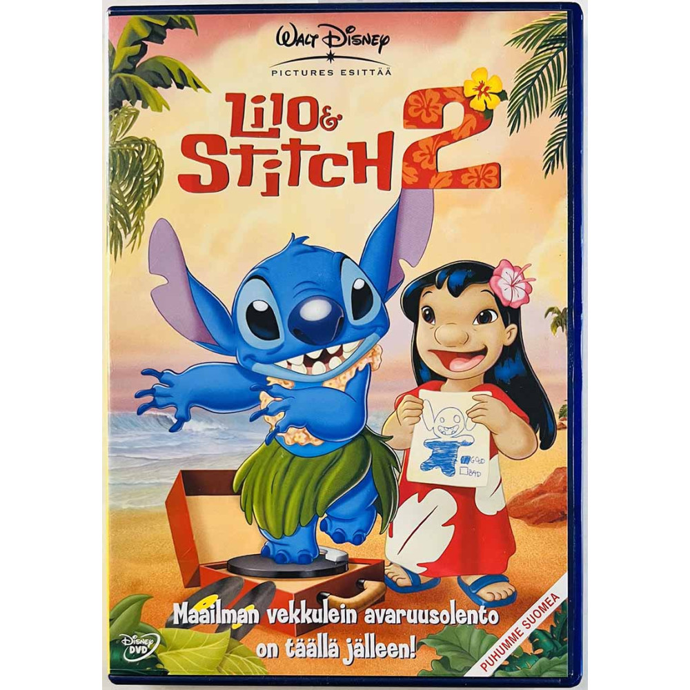 DVD - Elokuva DVD Lilo & Stitch 2  kansi EX levy EX Käytetty DVD
