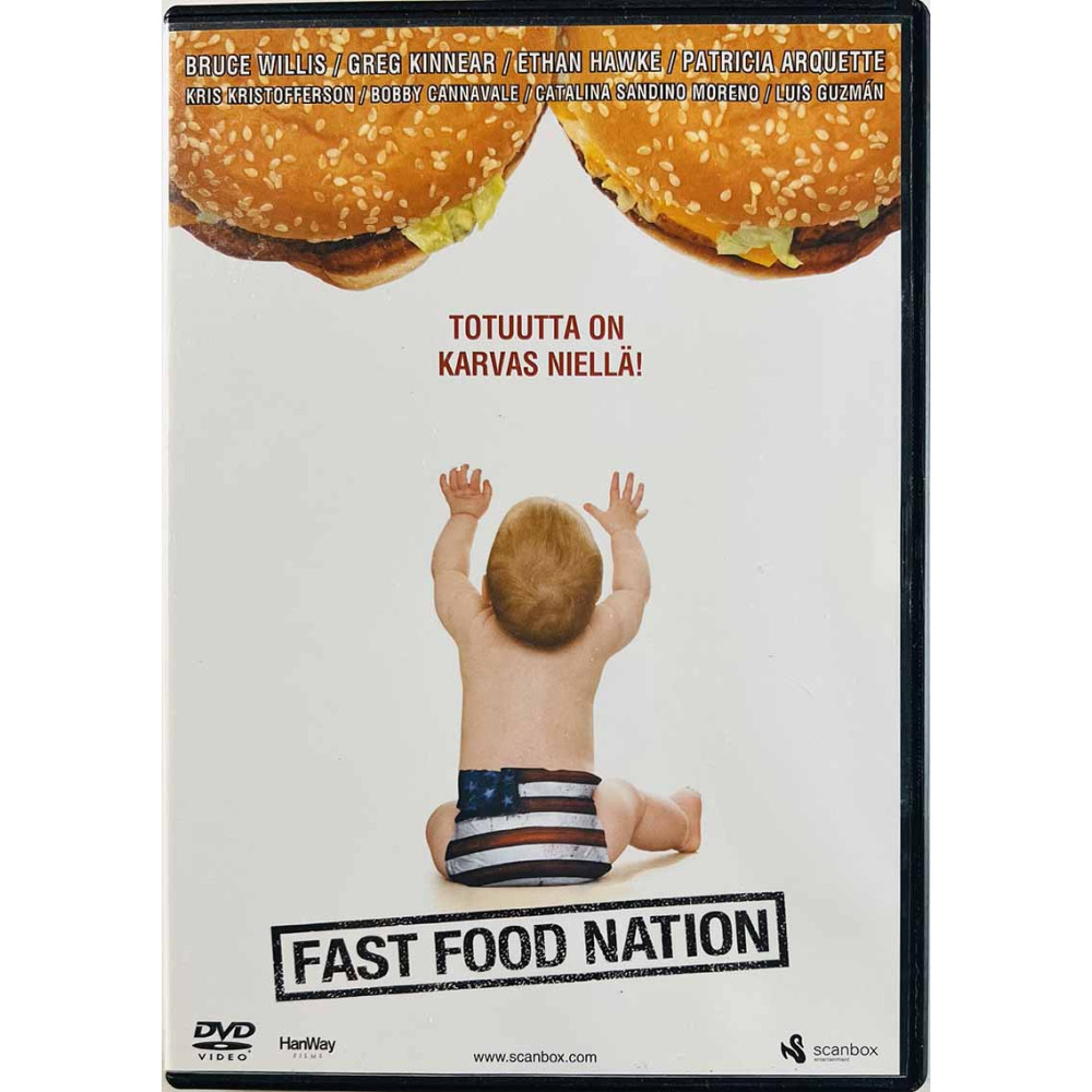 DVD - Elokuva DVD Fast Food Nation  kansi EX levy EX Käytetty DVD