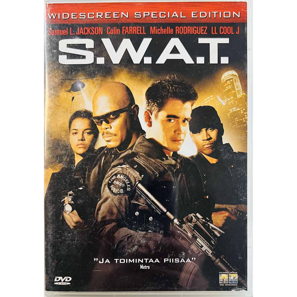 DVD - Elokuva DVD S.W.A.T.  kansi EX levy EX Käytetty DVD