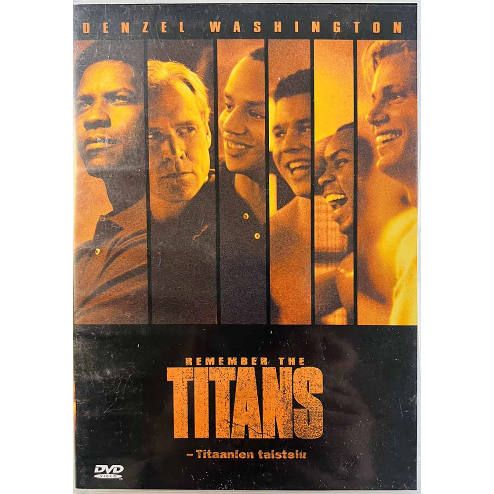 DVD - Elokuva DVD Remember the Titans  kansi EX levy EX Käytetty DVD