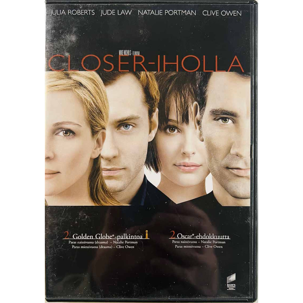 DVD - Elokuva 2004  Closer - iholla DVD Begagnat