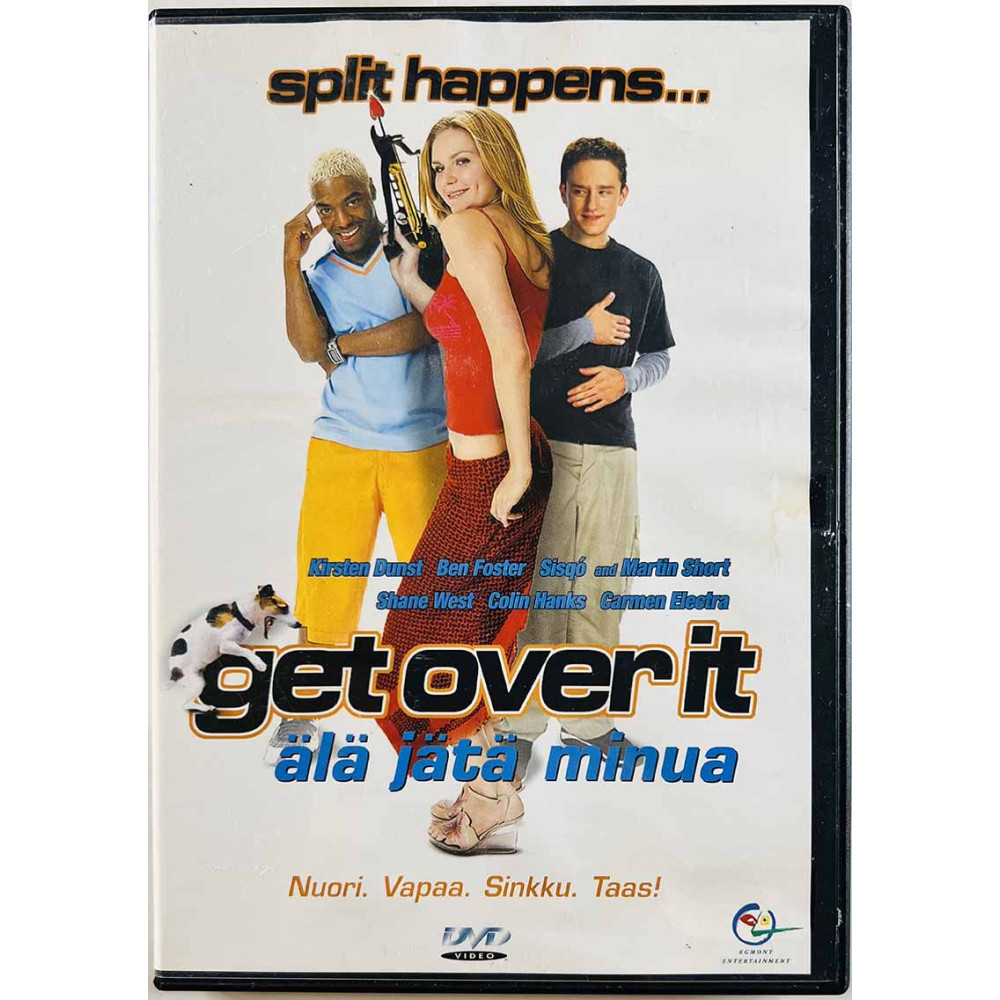 DVD - Elokuva DVD Get over it, älä jätä minua  kansi EX levy EX Käytetty DVD
