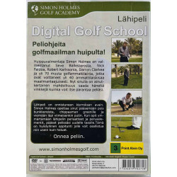 DVD - Golf School DVD by Simon Holmes, Lähipeli  kansi EX- levy VG+ Käytetty DVD