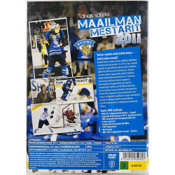 DVD - Jääkiekko DVD Maailmanmestarit 2011 2DVD  kansi EX levy EX Käytetty DVD